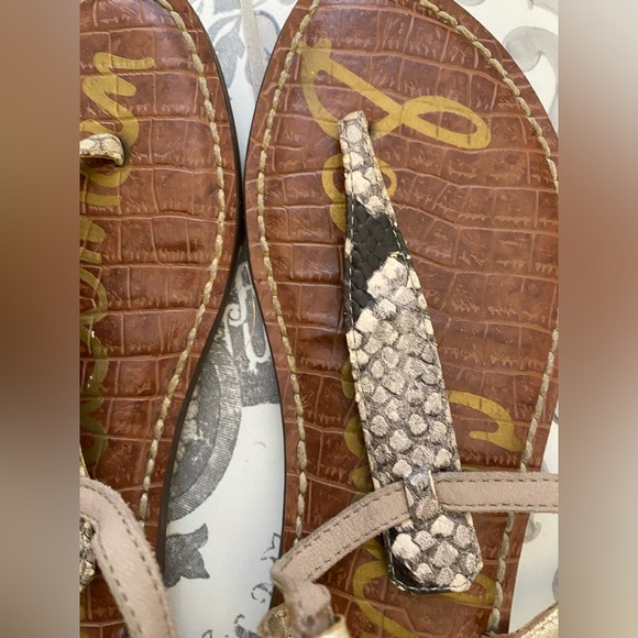 Sam Edelman Gigi Leather Sandals - Picture 3 of 5